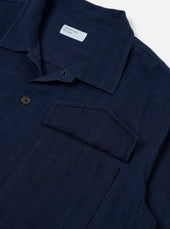 Recycled Herringbone Attendant Shirt