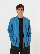 Washed Recycled Herringbone Kyoto Work Jacket