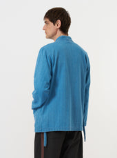 Washed Recycled Herringbone Kyoto Work Jacket