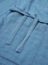 Washed Recycled Herringbone Kyoto Work Jacket