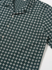Green White Rhodes 8 Cotton Road Shirt