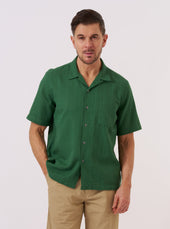 Green Letts Cotton Road Shirt