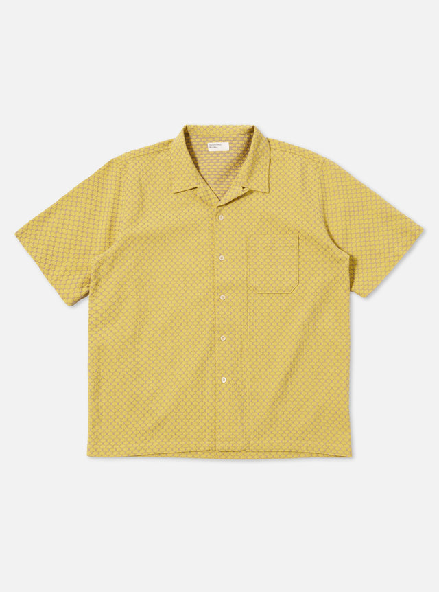 Yellow Mykonos Cotton Road Shirt
