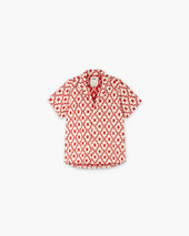 White Machu Cuba Terry Shirt