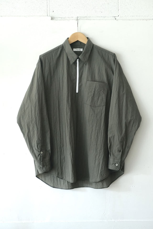 FUJITO BS Zip Shirt Olive Green,Brown,Black | Directors Web Shop powered by BASE