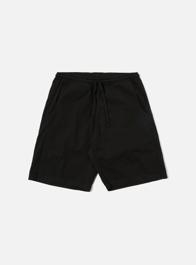 Black Kelly Cotton Simple Short