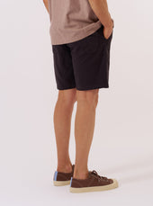 Licorice Lyo Linen Mix Simple Short