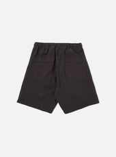 Licorice Lyo Linen Mix Simple Short