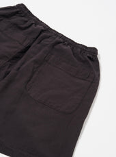 Licorice Lyo Linen Mix Simple Short