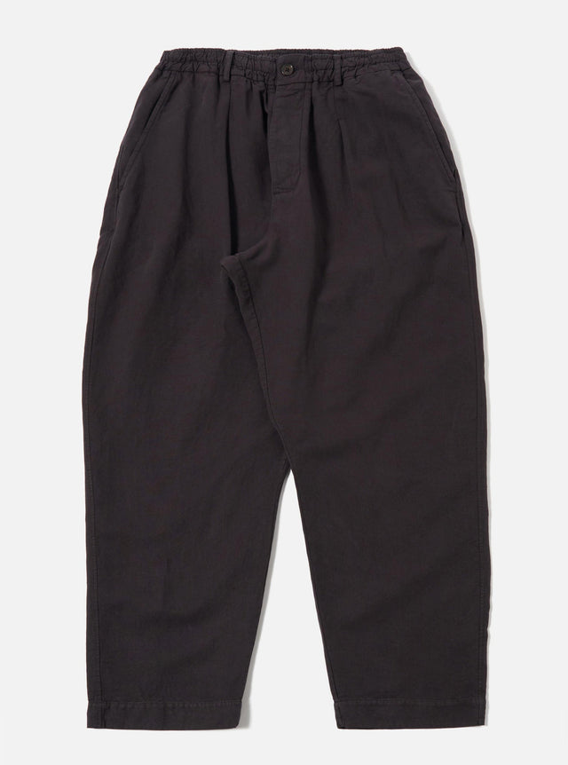 Licorice Lyo Linen Mix Oxford Pant