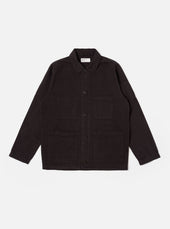 Licorice Lyo Linen Mix Coverall Jacket