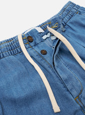 Washed 8oz Slub Denim Oxford Pant