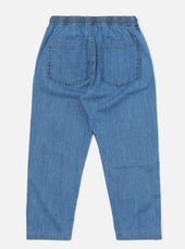 Washed 8oz Slub Denim Hi Water Trouser