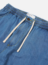 Washed 8oz Slub Denim Hi Water Trouser