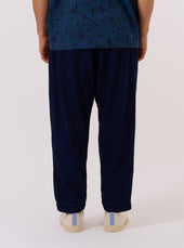 Recycled Herringbone Pleated Track Pant