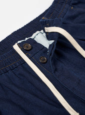 Recycled Herringbone Pleated Track Pant
