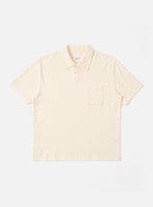 Ecru Light Weight Terry Newlyn Polo