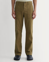 The Canvas Relaxed Pant | Olive