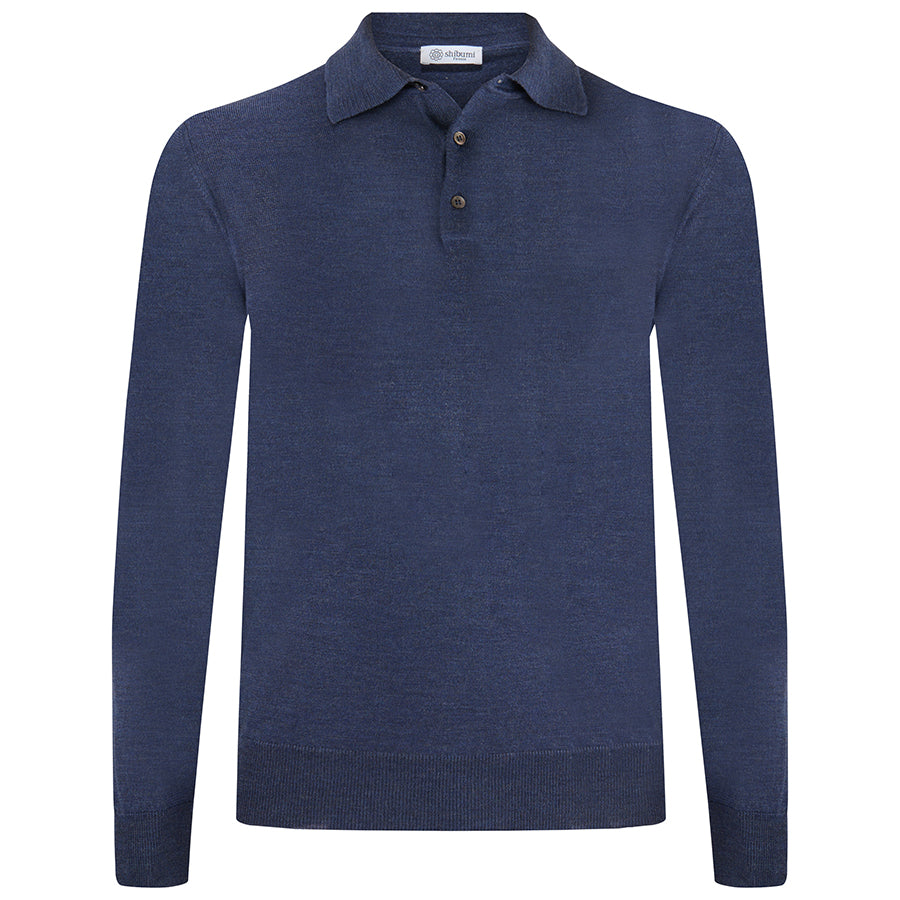Merino Wool Knitted Polo
