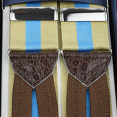 Barathea Braces Beige