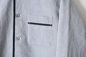 Fujito L S Pajama Shirt Stripe Directors Web Shop Powered By Base