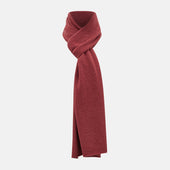 Plain Antique Pink Cashmere Knitted Scarf