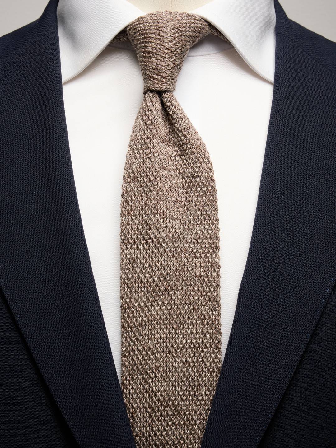 Knitted Tie Linen