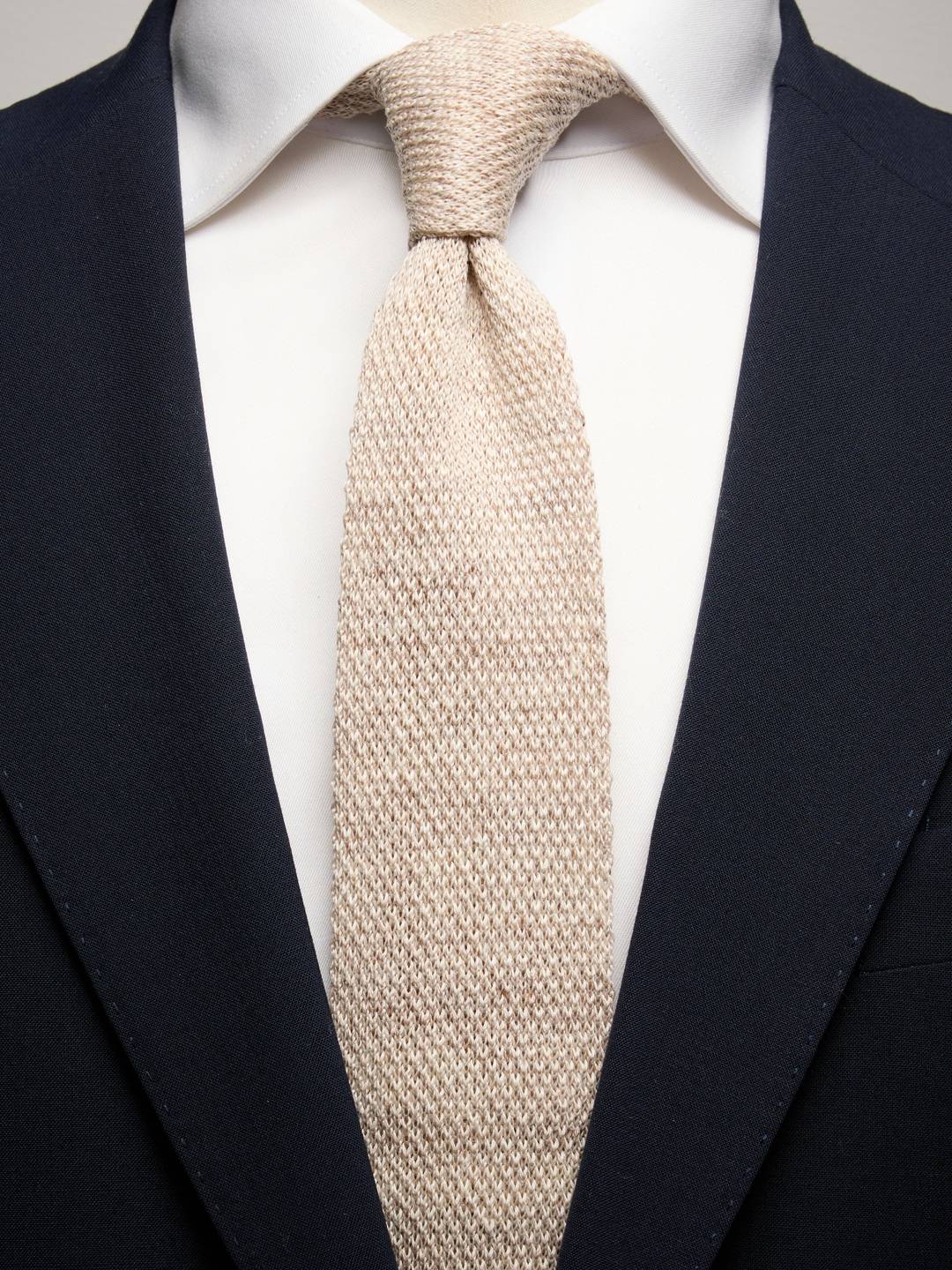 Knitted Tie Linen