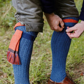 Bleu Orange Laine