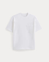 Oversized Midweight Tee | White
