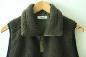 Fujito Fleece Vest Green Black Directors Web Shop Powered By Base