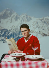 Glove Knitted Cardigan Champion X Percival Red