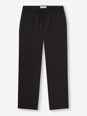 Men's Lounge Pants Basel Micro Modal Stretch Black