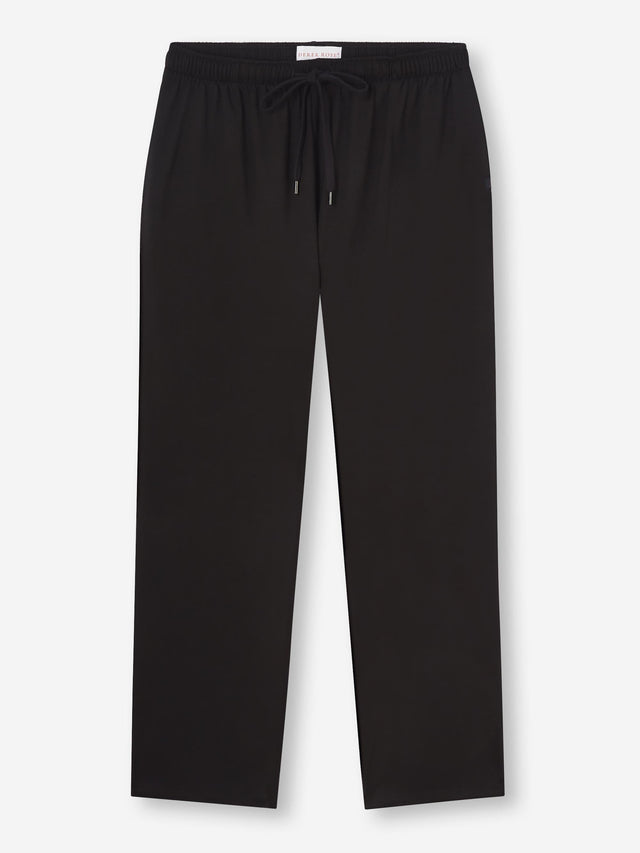 Men's Lounge Pants Basel Micro Modal Stretch Black