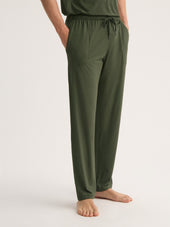 Men's Lounge Pants Basel Micro Modal Stretch Evergreen