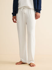 Men S Lounge Pants Basel Micro Modal Stretch Vanilla