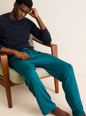 Men's Lounge Pants Basel Micro Modal Stretch Teal
