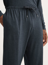 Men S Lounge Pants Marlowe Micro Modal Stretch Anthracite