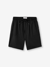 Men's Lounge Shorts Basel Micro Modal Stretch Black