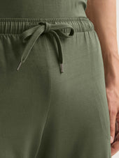 Men's Lounge Shorts Basel Micro Modal Stretch Evergreen