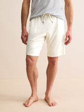 Men S Lounge Shorts Basel Micro Modal Stretch Vanilla