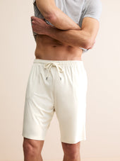 Men S Lounge Shorts Basel Micro Modal Stretch Vanilla