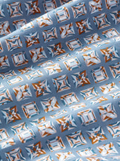 Men S Classic Fit Pajamas Cotton Batiste Multicolor Diamond Print