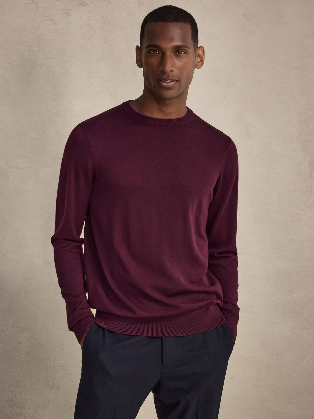 Burgundy Sweater