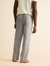 Men S Lounge Pants London Geo Cross Cotton Batiste