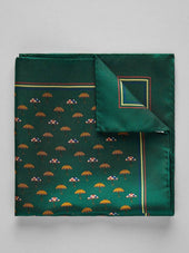 Green Handkerchief Motif