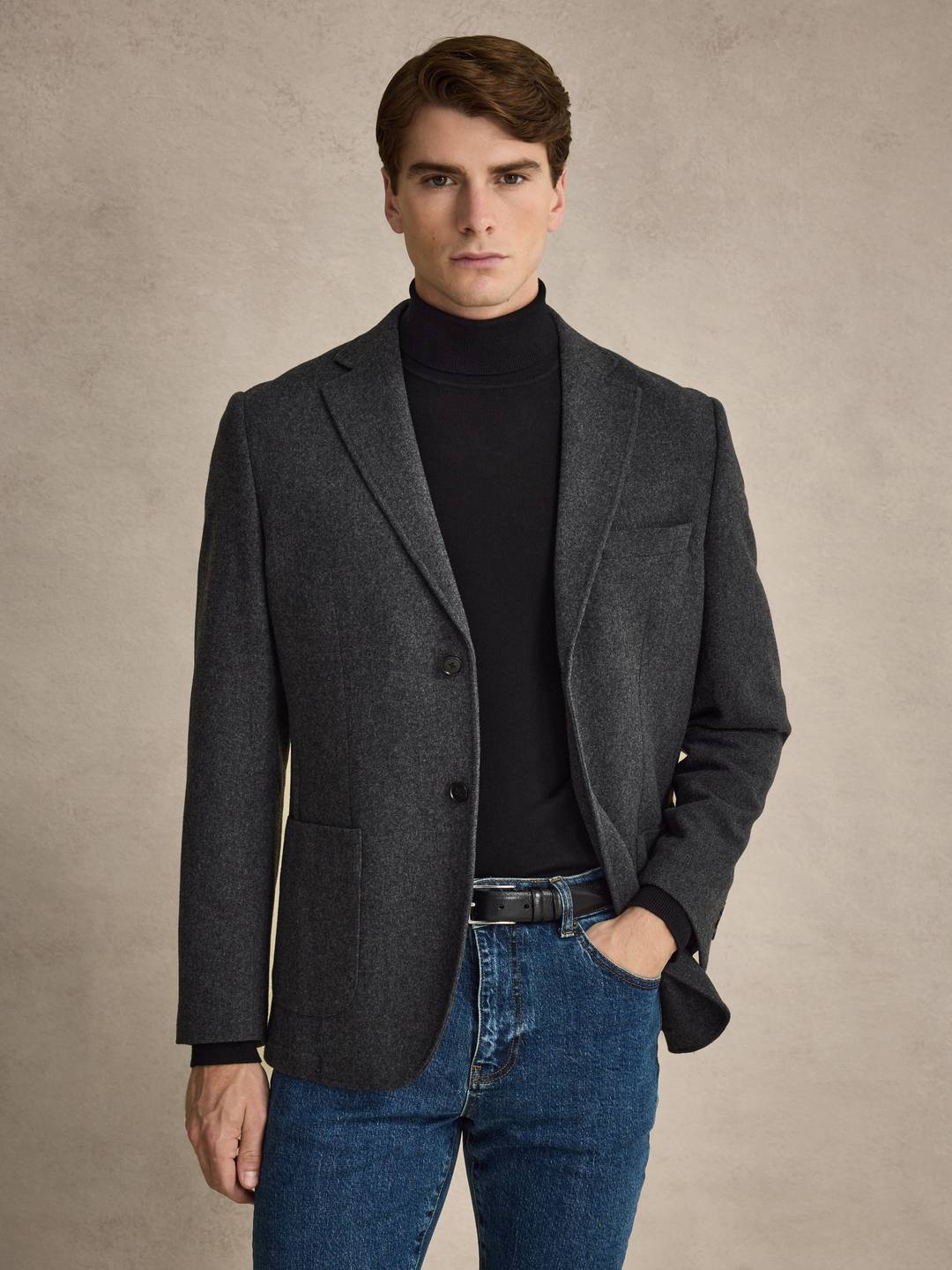 Single Breasted Blazer Tailored Fit