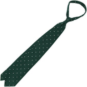 Dotted Wool Silk Grenadine Tie Hand Rolled