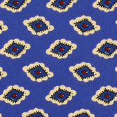 Ancient Madder Silk Bespoke Tie - Blue
