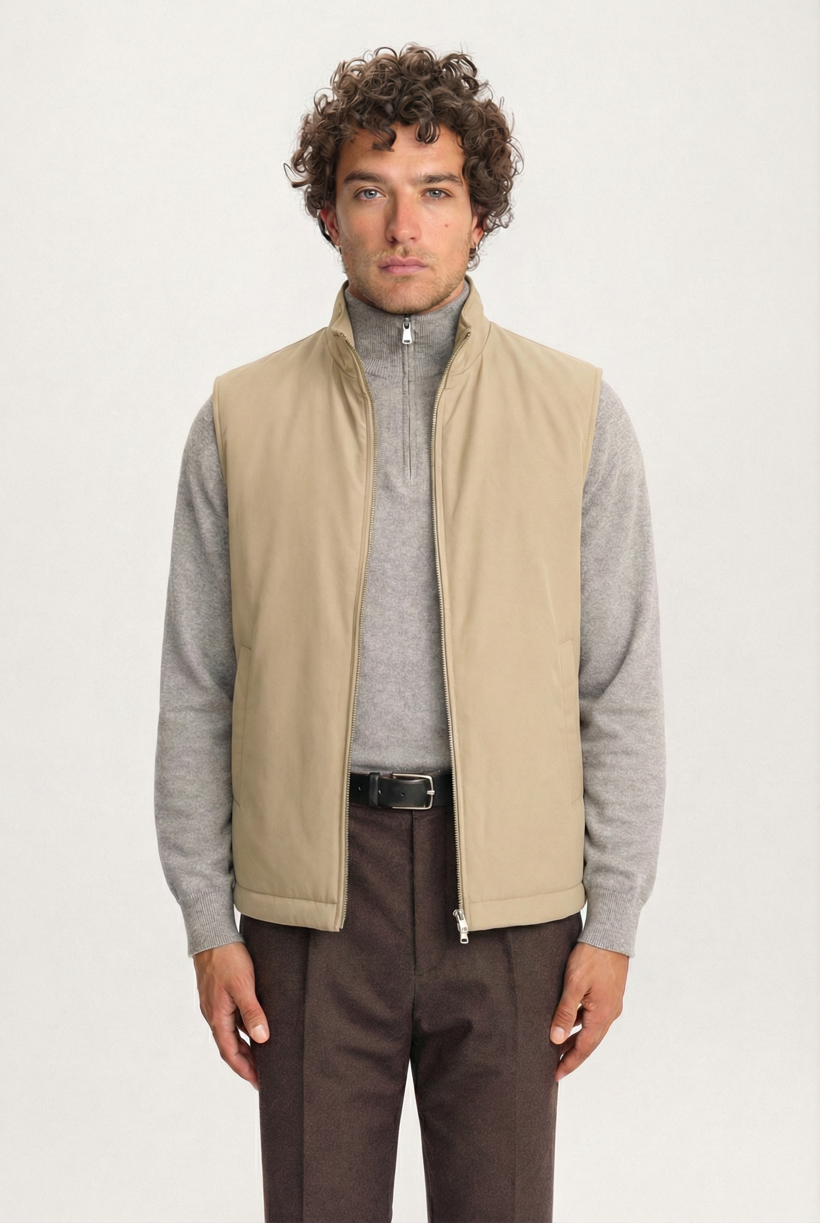 The 360 Thermal Vest Beige